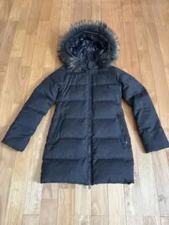 DUVETICA デュベティカ ダウンコート ファー付き 濃グレー