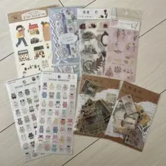 シール　ステッカー　まとめ売り　8点セット