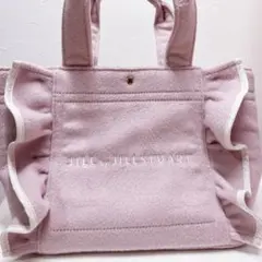 JILL by JILLSTUART フリルトートバッグ ピンク