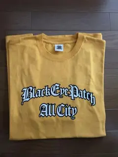 Black Eye Patch イエロー Tシャツ Lのサムネイル