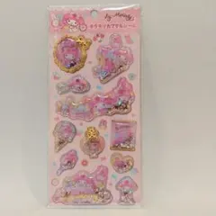 サンリオ キラキラカプセルシール　マイメロディ