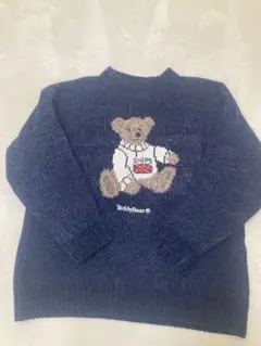 TeddyBear × SHIPS ネイビー ニット M