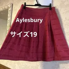 美品　大きいサイズ19 アリスバーリー　スカート　日本製のサムネイル