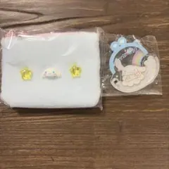 サンリオシナモロール　シークレットコインバース　カスタムアクリルチャームがまぐち