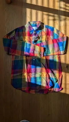 BEAMS チェックシャツ 長袖 マルチカラー Sのサムネイル