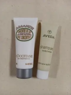 ロクシタン AMANDE アヴェダ AVEDA　ボディクリーム2本セットのサムネイル