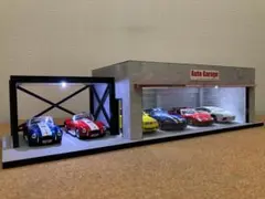 1/43・LB風、M.スタッコ＆ミラー・2層式ディスプレーBOX /ネオジオラマ