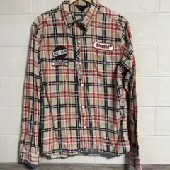 クリフメイヤーネルシャツチェックシャツ　Lサイズ KRIFFMAYER メンズ