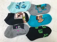 キャラクター キッズソックス 靴下 6足セット 14-16cm