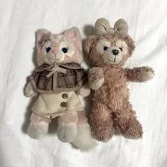 シェリーメイ　リーナベル　ぬいぐるみキーホルダー　ディズニー　約15センチ