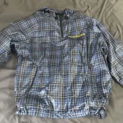00s ギンガムチェック ナイロン プルオーバー | Mercari
