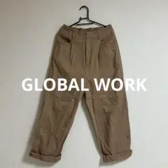 ベージュ チノパン L GLOBALWORK グローバルワーク パンツ