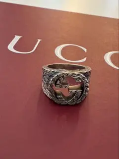 GUCCI インターロッキングG フラワーリング 15号 - メルカリ