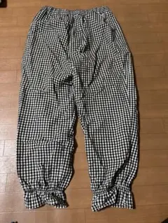 サマンサモスモス ギンガムチェックパンツ