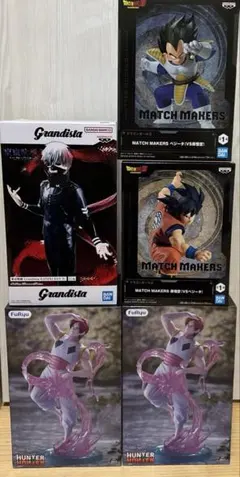 ドラゴンボール ダンダダン 呪術廻戦 フィギュア 6種セット ドラゴンボール ダンダダン 呪術廻戦 フィギュア 6種セット | Mercari