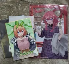 五等分の花嫁　アクリルスタンド&ミニ色紙セット　四葉　五月