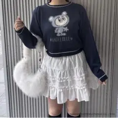 エンジェルブルージャガードニット emsexcite