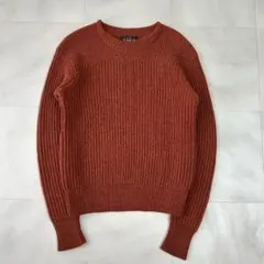RRL ニットセーター Sサイズ オレンジ・ブラウン系 ダブルアールエルのサムネイル