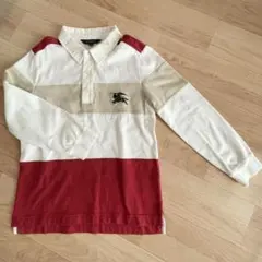 BURBERRY ポロシャツ 130A ストライプ