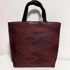 帯リメイク　ミニトートバッグ　222