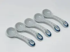 陶器　デザート／コーヒースプーン　5個セット