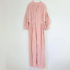 Chico ワンピース ロング マキシ丈 ピンク Fサイズ ゆったり