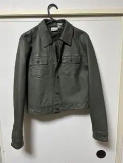 レザージャケットarchiveショート丈 grunge y2k