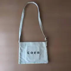coen コーエン キャンバス サコッシュ ショルダーバッグのサムネイル