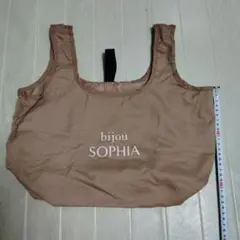 bijou SOPHIA エコバッグ ブラウン