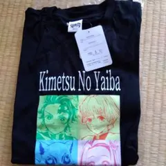 Kimetsu No Yaiba Tシャツ 黒　L