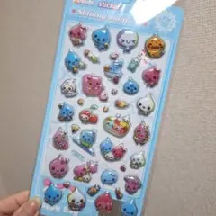 しずくちゃん ボンボンドロップ風 プクプクシール