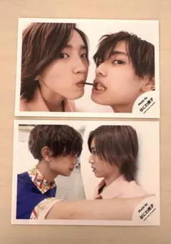 なにわ男子　道枝駿佑　高橋恭平　公式写真