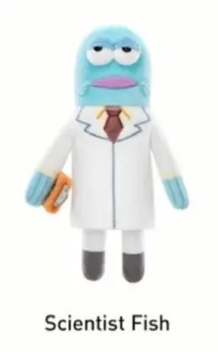 POPMART おかしなぬいぐるみシリーズ Scientist Fish