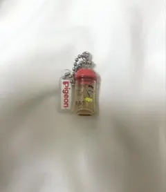 Pigeon ピジョン ミニチャーム　母乳実感 哺乳びん Bear ガチャ