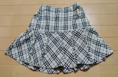 140A　BURBERRY チェック柄スカート