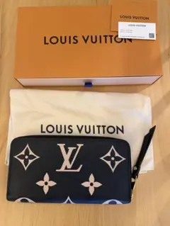 【極美品】LV ルイヴィトン アンプラント バイカラー ジッピーウォレット