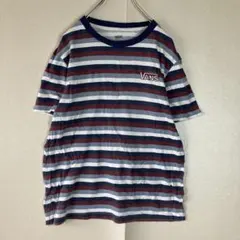 USA輸入　バンズ　刺繍ロゴボーダーTシャツ　カートコバーン　グランジのサムネイル