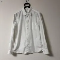無印良品　長袖シャツ ホワイト サイズL
