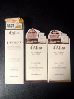 d'Alba ダルバ サンスティック 日焼け止め　2個 ＋ サンクリーム セットのサムネイル