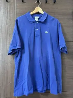 Lacoste 青色 ポロシャツ