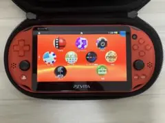 PS Vita Wi-Fiモデル メタリック・レッド【動作確認済】
