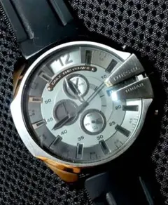 DIESEL MEGA CHIEF 腕時計 クォーツ クロノグラフ ブラックのサムネイル