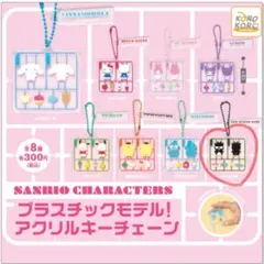 プラスチックモデル！アクリルキーチェーン バッドばつ丸