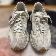 希少モデル★ニューバランス 327 MS327KC1 ベージュ 25.5cm