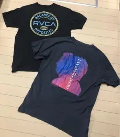 2枚セットメンズ　RVCA ルーカ ユニクロ　UNIQLO デザイン　Tシャツ
