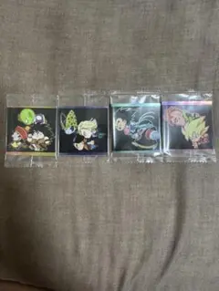 ドラゴンボール超戦士シールウエハース 4枚セット