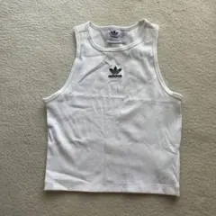 adidas オリジナルス リブタンクトップ ホワイト Sのサムネイル