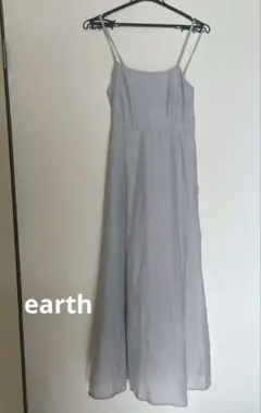 ロングワンピース キャミワンピース earth music&ecology