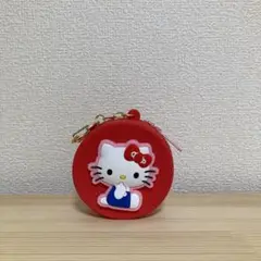 サンリオ　ハローキティ　ぷっくりシリコンミニポーチ