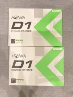 【新品・未使用】HONMA D1 ゴルフボール 2ダース24個セットのサムネイル